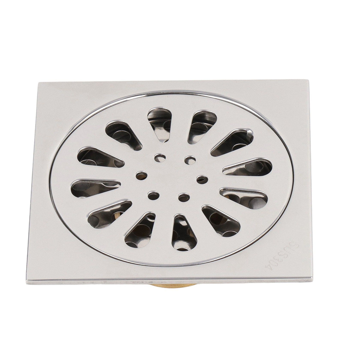 Deodorant Floor Drain Electroplating Copper Stainless Steel Insect Prevention Fast Drainage for Bathroom Washing Machine