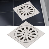 Deodorant Floor Drain Electroplating Copper Stainless Steel Insect Prevention Fast Drainage for Bathroom Washing Machine