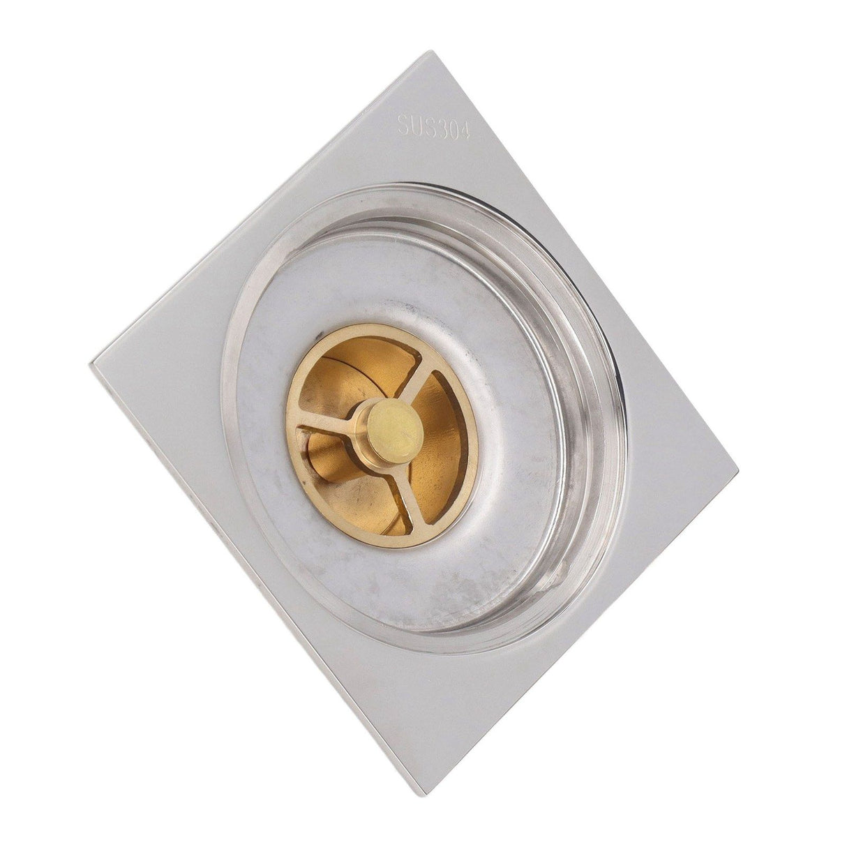 Deodorant Floor Drain Electroplating Copper Stainless Steel Insect Prevention Fast Drainage for Bathroom Washing Machine