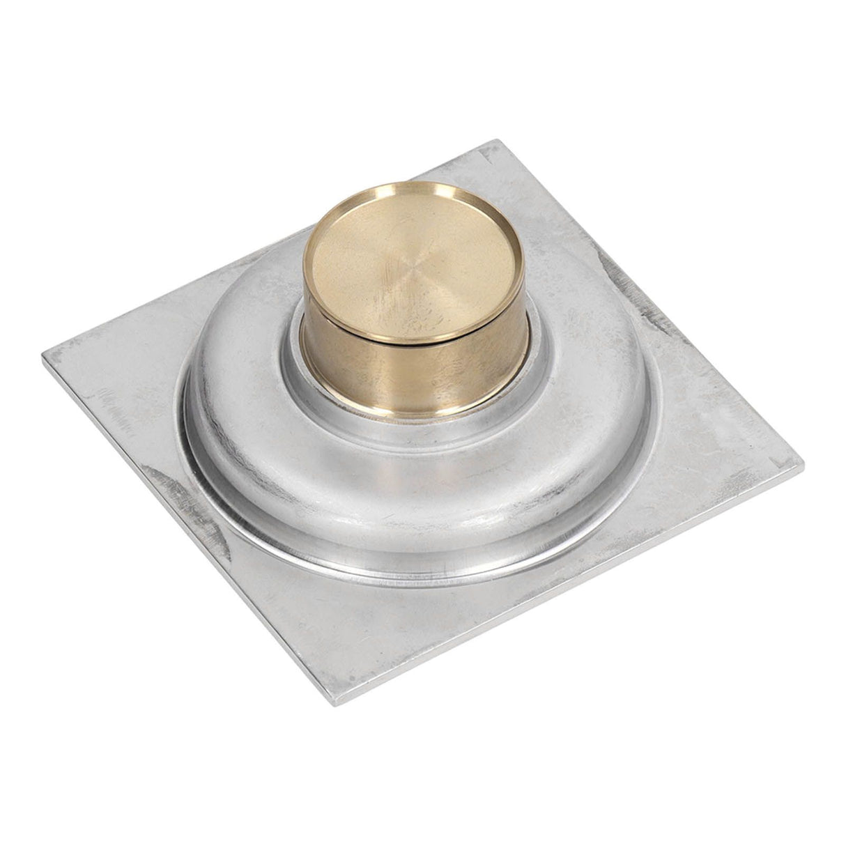 Shower Grates Electroplating Square Odor and Insect Repellent Lengthen Large Displacement Floor Drain for Bathroom Balcony S