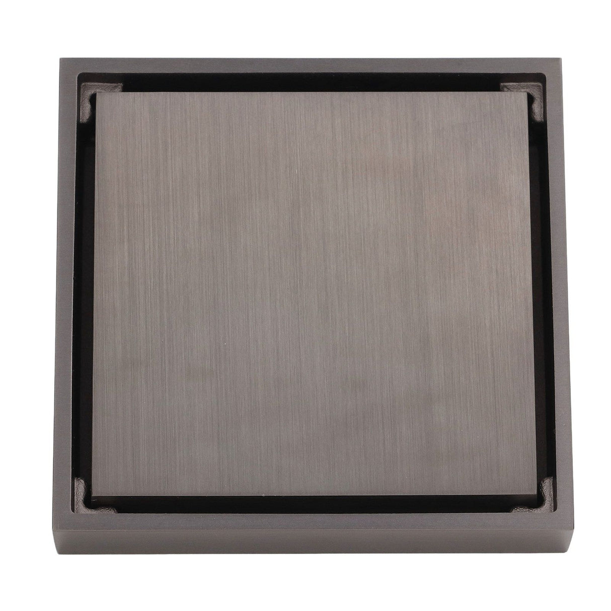Shallow Water Floor Drain Copper Stainless Steel Odorless Insect Proof Fast Drainage for Bathroom Kitchen Gray