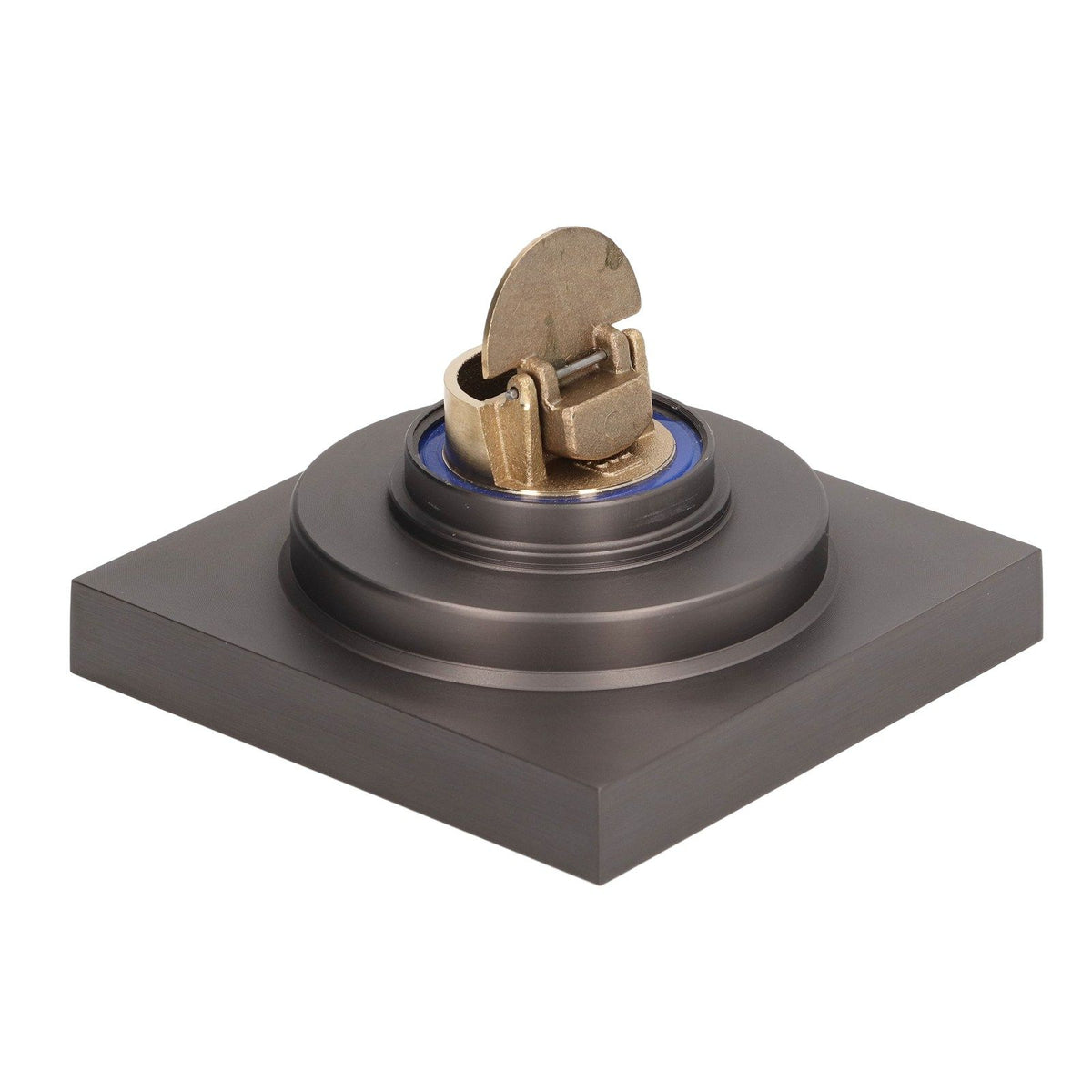 Shallow Water Floor Drain Copper Stainless Steel Odorless Insect Proof Fast Drainage for Bathroom Kitchen Gray