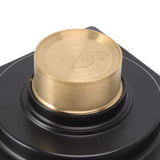 Floor Drain Quadrate Antique European Style Copper Stainless Steel Odor Proof Insect Proof for Bathroom Kitchen - Extra Image