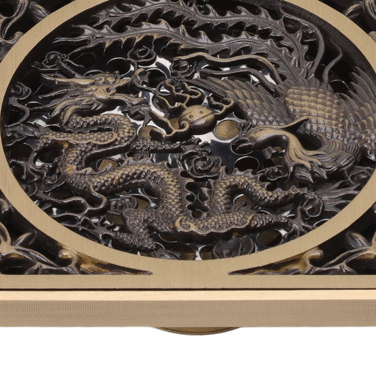 Antique Deodorant Floor Drain European Style Square Shower Floor Drain for Kitchens Bathrooms Garages Basements Balconies