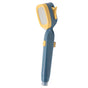 4 Gear Showerhead with Filter Strong Performance Stable Simple Universal Shower Head for Bathroom G1/2 Dark Blue Yellow