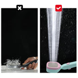 4 Gear Showerhead with Filter Strong Performance Stable Simple Universal Shower Head for Bathroom G1/2 Pink Blue