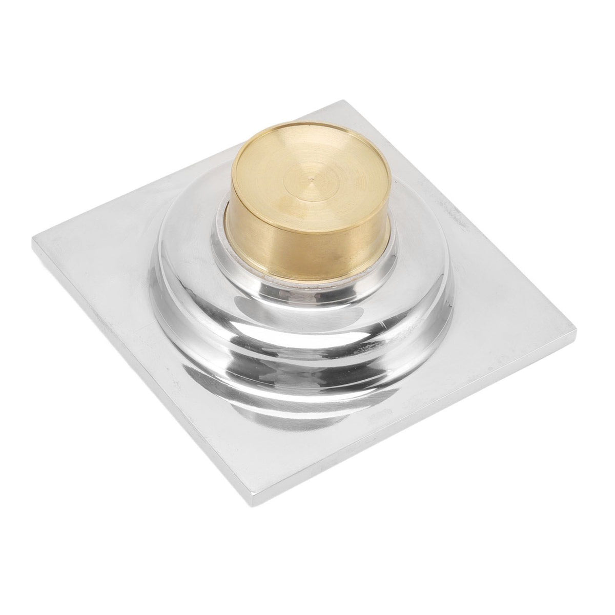 Stainless Steel Floor Drain Square Large Displacement Deodorant Shower Floor Drain for Kitchens Bathrooms Garages Basements Balconies