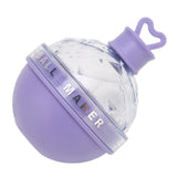 Ice Ball Mould Soft Bottom Cute Shape Round Ice Mold Maker for Wine Coffee Fruit Tea Purple
