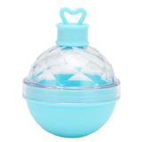 Ice Ball Mould Soft Bottom Cute Shape Round Ice Mold Maker for Wine Coffee Fruit Tea Blue