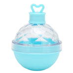 Ice Ball Mould Soft Bottom Cute Shape Round Ice Mold Maker for Wine Coffee Fruit Tea Blue