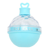 Ice Ball Mould Soft Bottom Cute Shape Round Ice Mold Maker for Wine Coffee Fruit Tea Blue