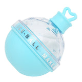 Ice Ball Mould Soft Bottom Cute Shape Round Ice Mold Maker for Wine Coffee Fruit Tea Blue
