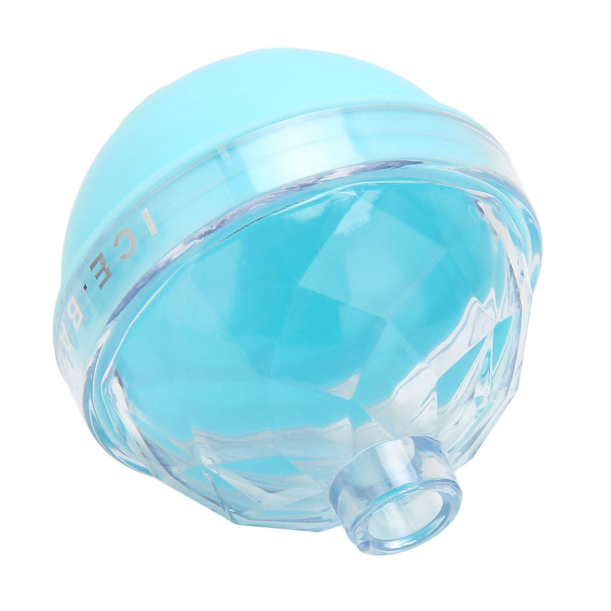 Ice Ball Mould Soft Bottom Cute Shape Round Ice Mold Maker for Wine Coffee Fruit Tea Blue