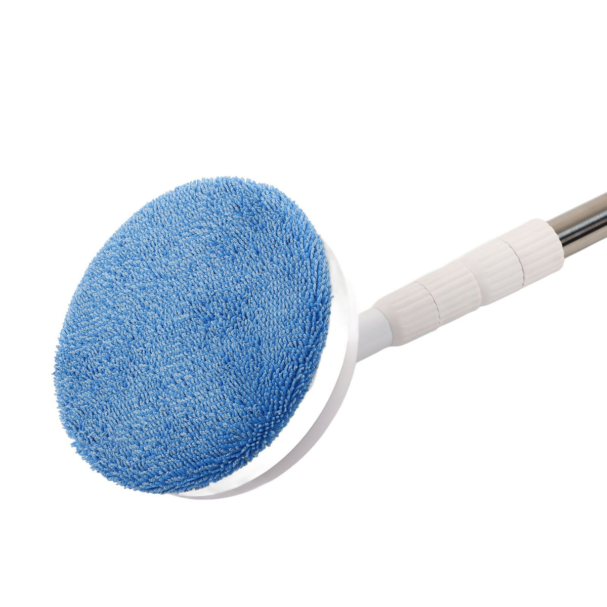 Cordless Electric Spin Scrubber 8.5W 5V 2A USB Charging Waterproof Retractable Electric Window Cleaning Brush for Car White