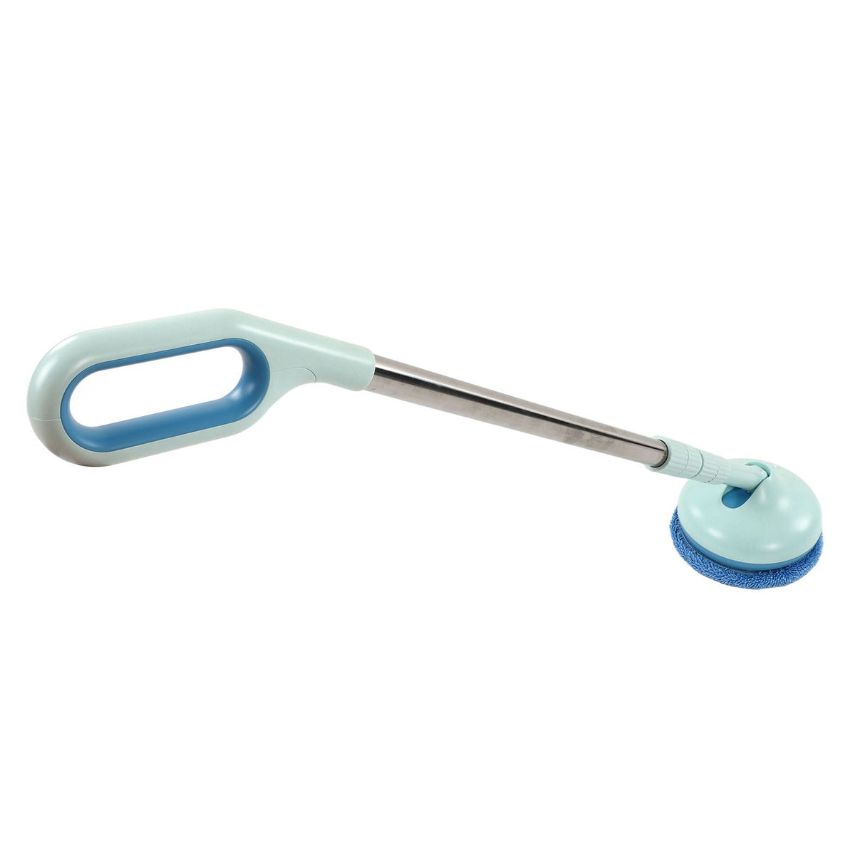 Cordless Electric Spin Scrubber 8.5W 5V 2A USB Charging Waterproof Retractable Electric Window Cleaning Brush for Car Blue