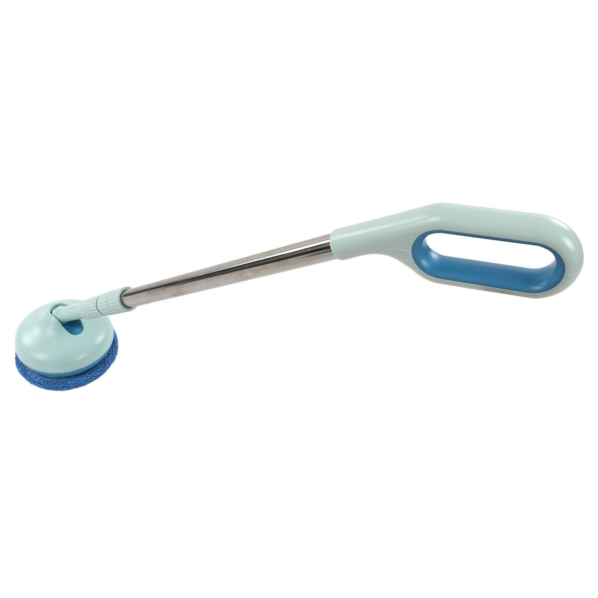 Cordless Electric Spin Scrubber 8.5W 5V 2A USB Charging Waterproof Retractable Electric Window Cleaning Brush for Car Blue