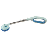 Cordless Electric Spin Scrubber 8.5W 5V 2A USB Charging Waterproof Retractable Electric Window Cleaning Brush for Car Blue