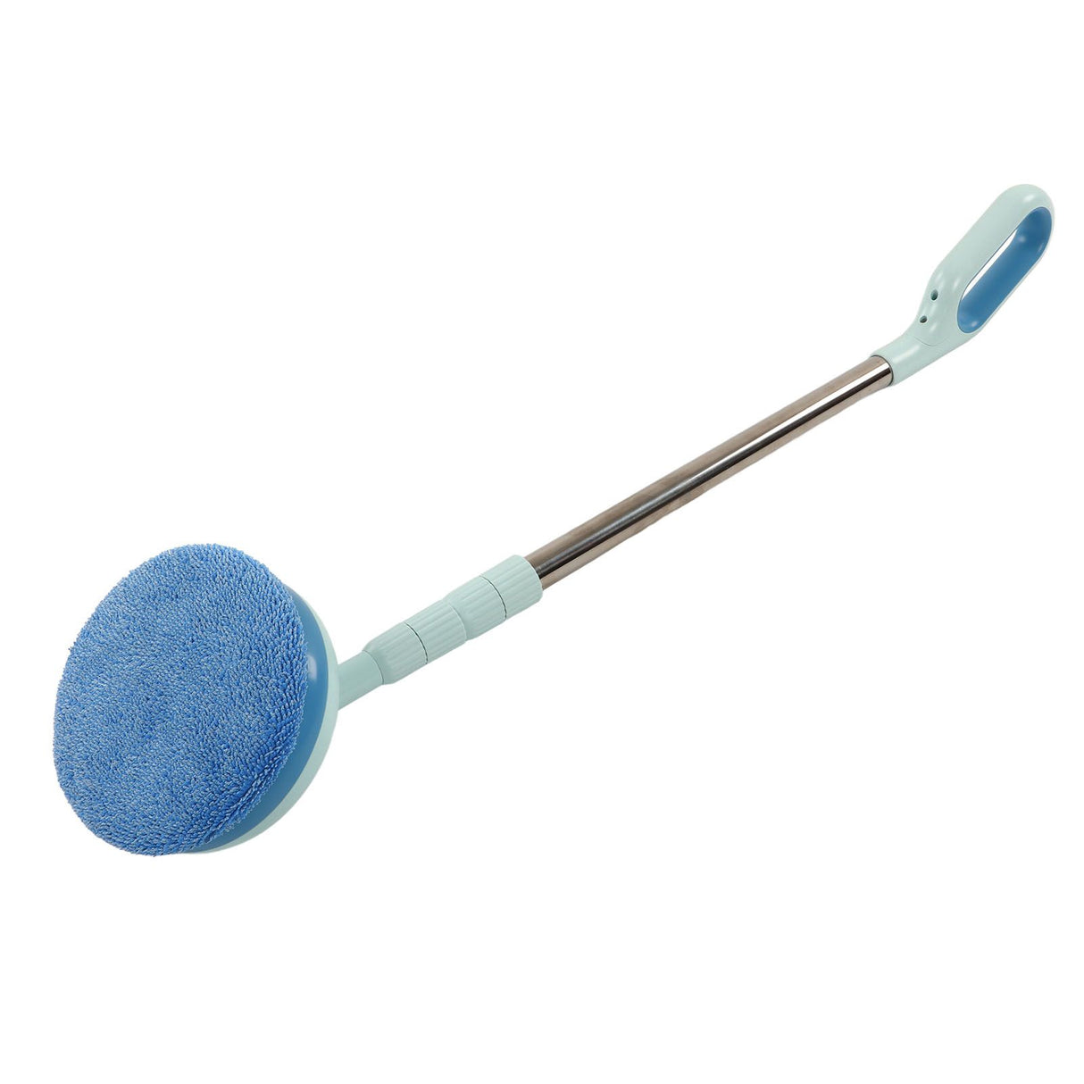 Cordless Electric Spin Scrubber 8.5W 5V 2A USB Charging Waterproof Retractable Electric Window Cleaning Brush for Car Blue