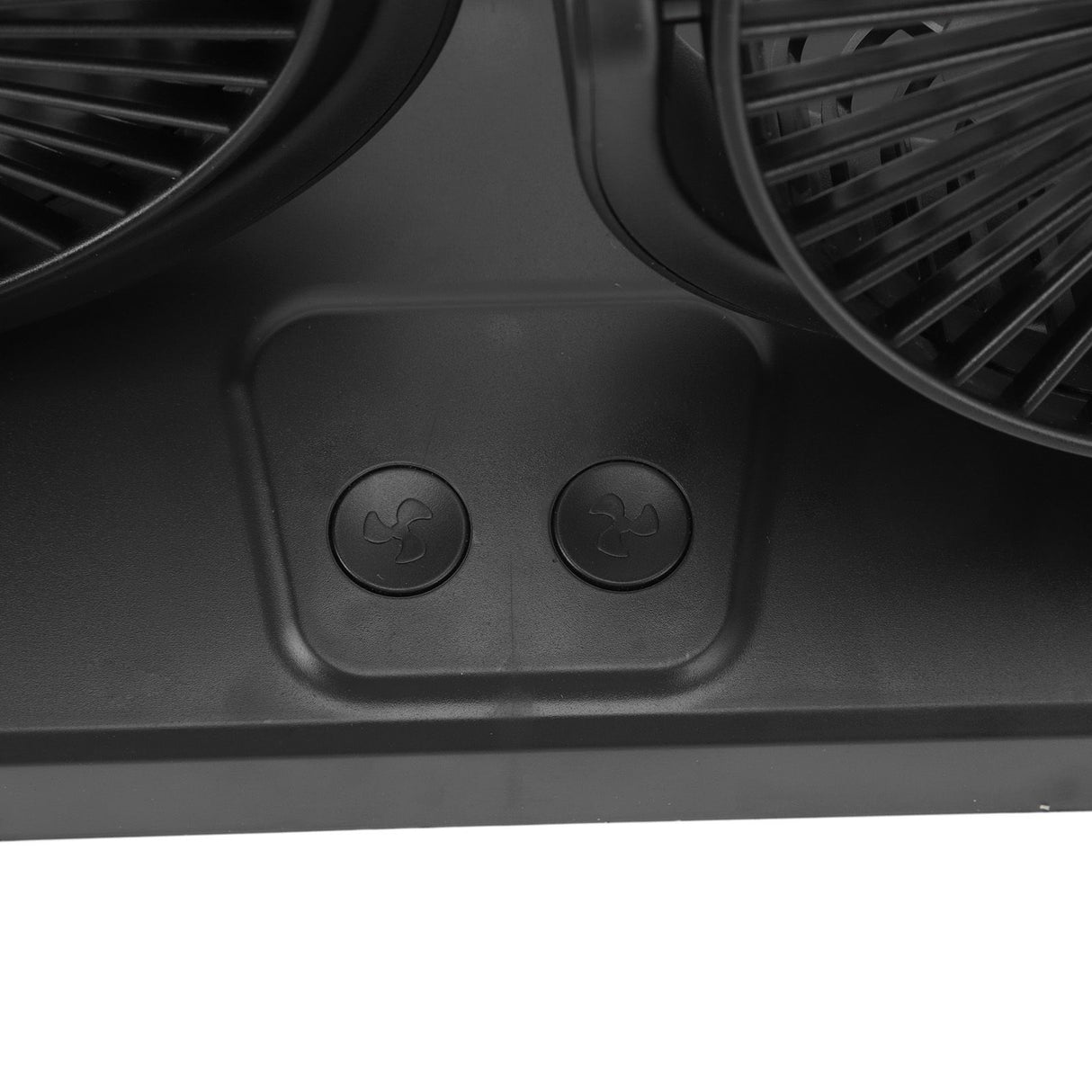 12V Double Head Electric Fan Double Control 3 Gears Strong Wind USB Charging Car Cooling Fan for Minivan Trucks