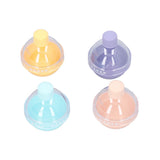 4Pcs Light Bulb Hockey Molds Safe Healthy Candy Color Add Flavor Easy to Demould Whiskey Ice Molds with Lid - 45-Degree Angle