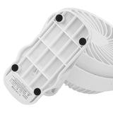 Clip On Fan ABS 720 Degree 3 Gears Noiseless USB Battery Powered Mini Fan for Desktop Office Dormitory White