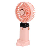 Neck Fan 5 Speed Mode Strong Airflow LED Battery Indicator Detachable Hands Free USB Handheld Fan for Office Travel Home