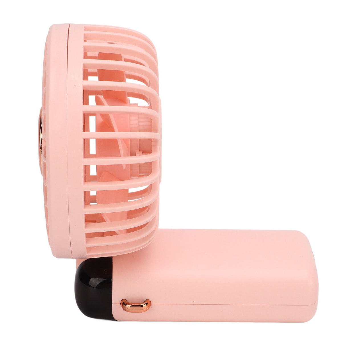 Neck Fan 5 Speed Mode Strong Airflow LED Battery Indicator Detachable Hands Free USB Handheld Fan for Office Travel Home