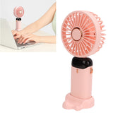 Neck Fan 5 Speed Mode Strong Airflow LED Battery Indicator Detachable Hands Free USB Handheld Fan for Office Travel Home - Extra Image