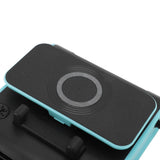 4 in 1 Car Fan ABS 5V Multifunctional Wireless Charger Scented Piece Car Temporary Parking Number Plate Phone Bracket 24V - Extra Image