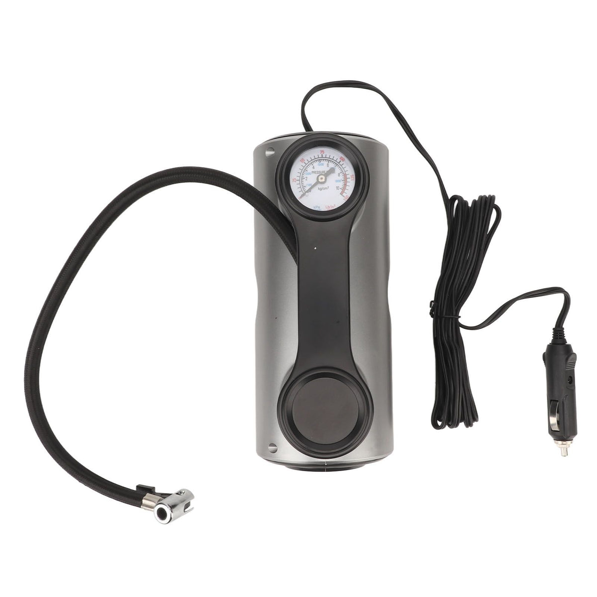 Car Air Pump Smart Portable Electric Air Pump 19 Cylinder Automatic Start Stop Inflator 12V (Wired Pointer Model)