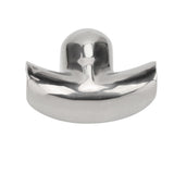 Coffee Portafilter Diverter Nozzle Stainless Steel Double Guide Diversion Nozzle for Semi Automatic Coffee Machines - Front View