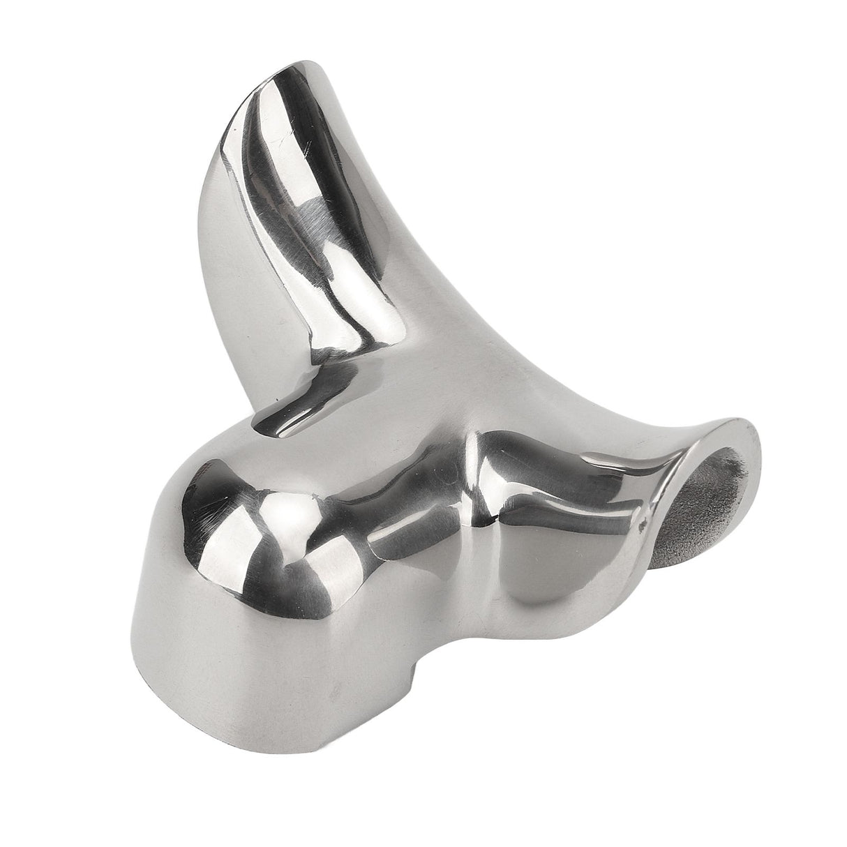 Coffee Portafilter Diverter Nozzle Stainless Steel Double Guide Diversion Nozzle for Semi Automatic Coffee Machines