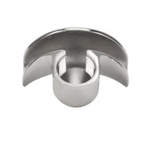 Coffee Portafilter Diverter Nozzle Stainless Steel Double Guide Diversion Nozzle for Semi Automatic Coffee Machines - Rear View