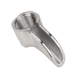 Semi Automatic Coffee Machine Handle Diverter Nozzle Single Way Stainless Steel Drain Nozzle Diversion Nozzle
