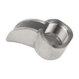 Semi Automatic Coffee Machine Handle Diverter Nozzle Single Way Stainless Steel Drain Nozzle Diversion Nozzle