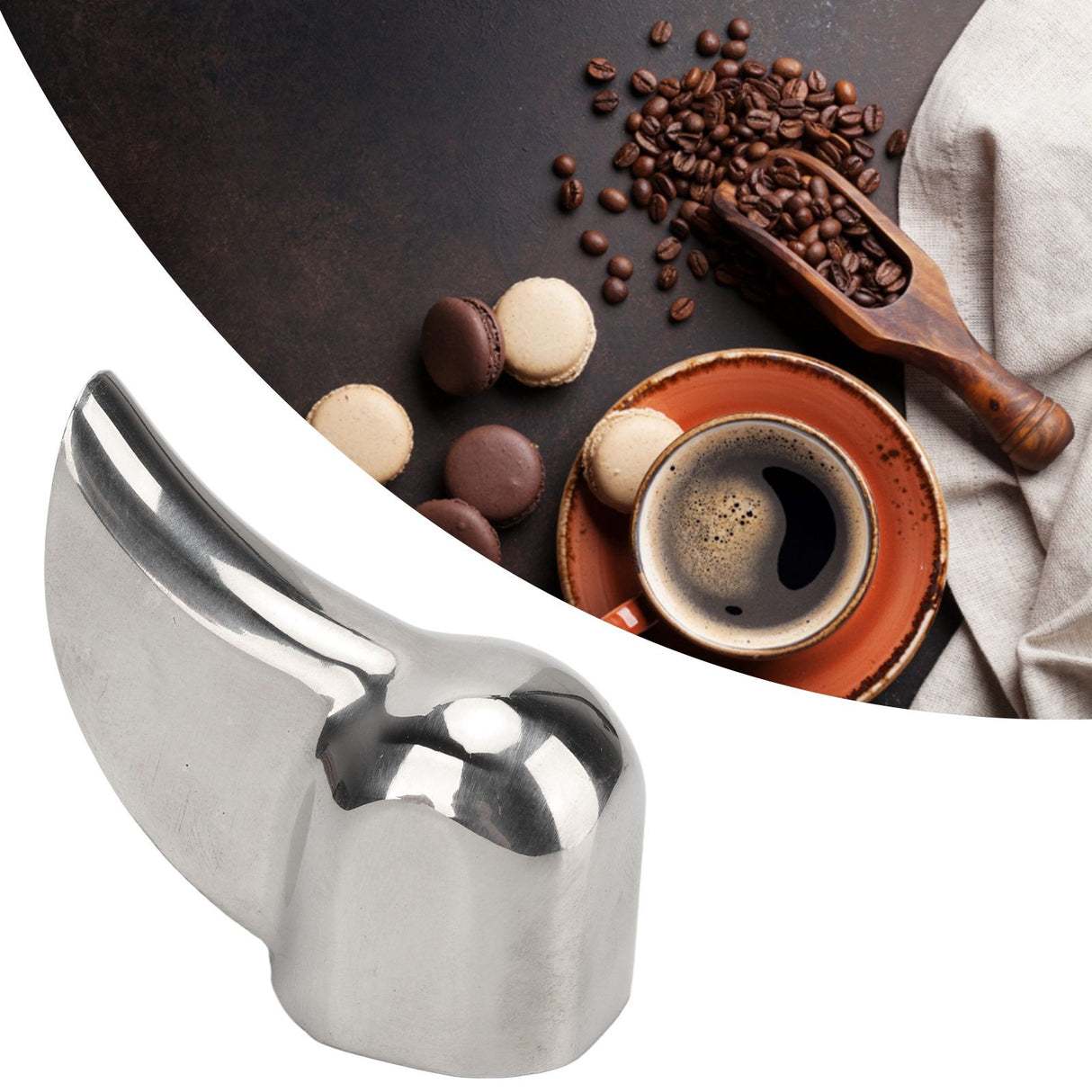 Semi Automatic Coffee Machine Handle Diverter Nozzle Single Way Stainless Steel Drain Nozzle Diversion Nozzle