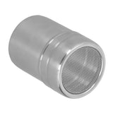 Coffee Powder Sieve Shaker Stainless Steel Cocoa Shaker Moistureproof Powder Sifter Cylinder with Lid