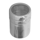 Coffee Powder Sieve Shaker Stainless Steel Cocoa Shaker Moistureproof Powder Sifter Cylinder with Lid