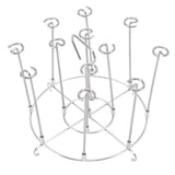Skewer Stand Stainless Steel Vertical Barbecue Skewers Holder Fryer Accessories for 6 Quart Fryer