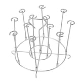 Skewer Stand Stainless Steel Vertical Barbecue Skewers Holder Fryer Accessories for 6 Quart Fryer - Extra Image