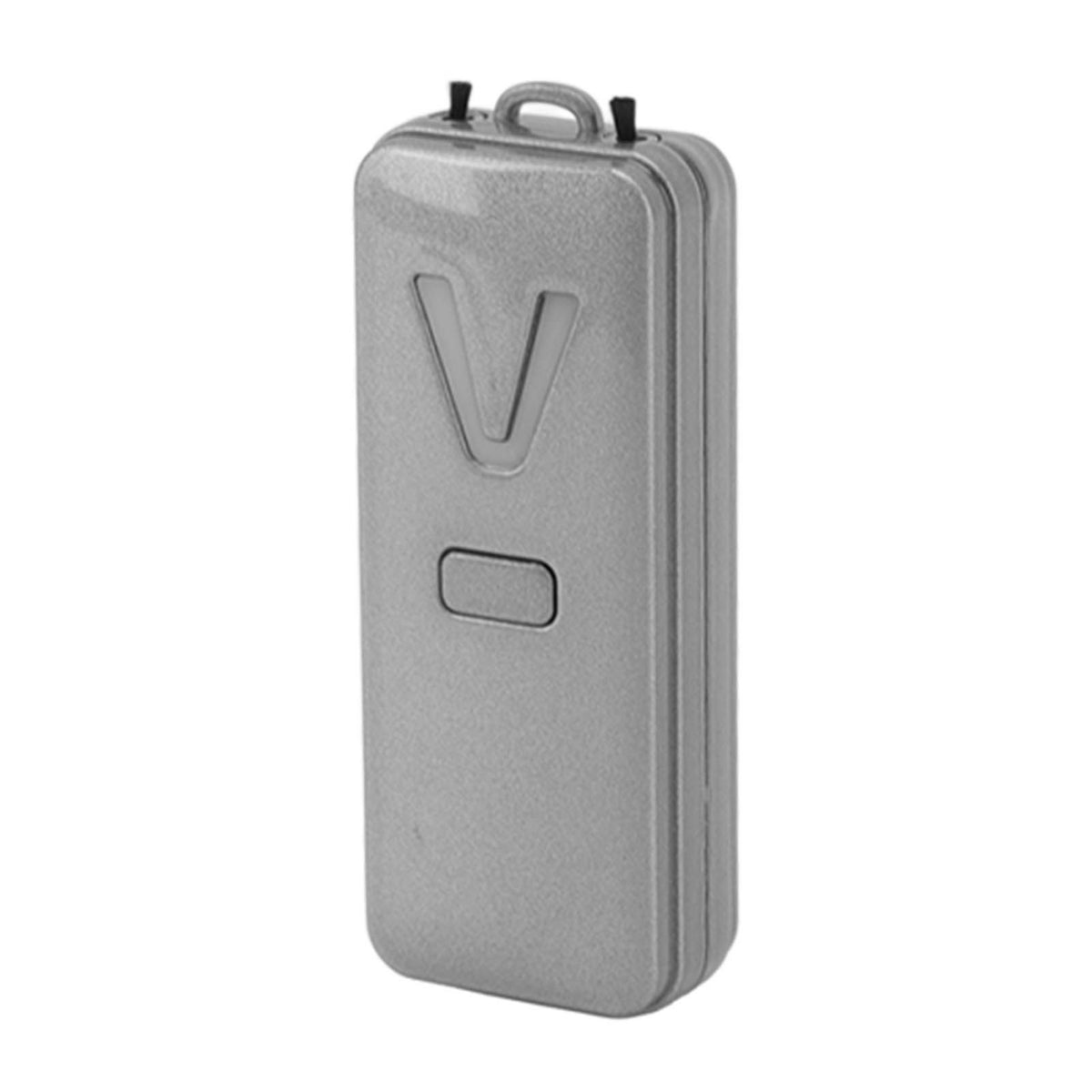 Wearable Air Purifier Multifunction Rechargeable Mini Portable Negative Ion Generator for Indoor Outdoor Metal Silver