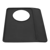 Coffee Machine Non Slip Pad Silicone Coffee Making Machine Accessories Top Pad for Breville 870 Black - Top-Down View