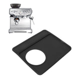 Coffee Machine Non Slip Pad Silicone Coffee Making Machine Accessories Top Pad for Breville 870 Black