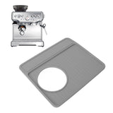 Coffee Machine Non Slip Pad Silicone Coffee Making Machine Accessories Top Pad for Breville 870 Gray