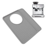 Coffee Machine Non Slip Pad Silicone Coffee Making Machine Accessories Top Pad for Breville 870 Gray - Extra Image