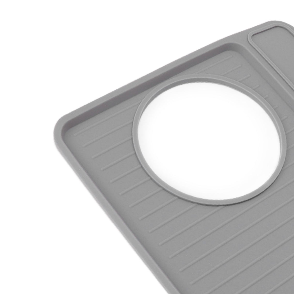 Coffee Machine Non Slip Pad Silicone Coffee Making Machine Accessories Top Pad for Breville 870 Gray