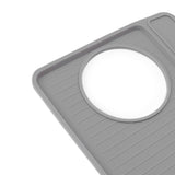 Coffee Machine Non Slip Pad Silicone Coffee Making Machine Accessories Top Pad for Breville 870 Gray - Extra Image