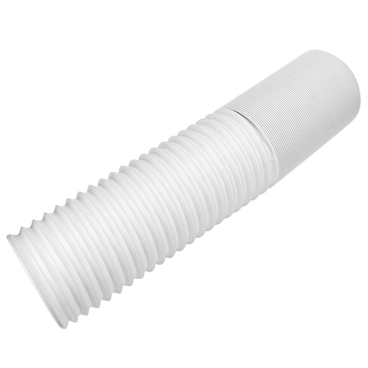 2m PP Air Conditioning Exhaust Pipe Stretchable Heat Exhaust Pipe Clockwise Thread Thickened Steel Corrugated Pipe