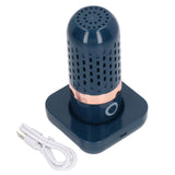 Automatic Vegetable Washing Machine Household Capsule Shape USB Charging Food Purifier for Fruits Rice Meat - Front View