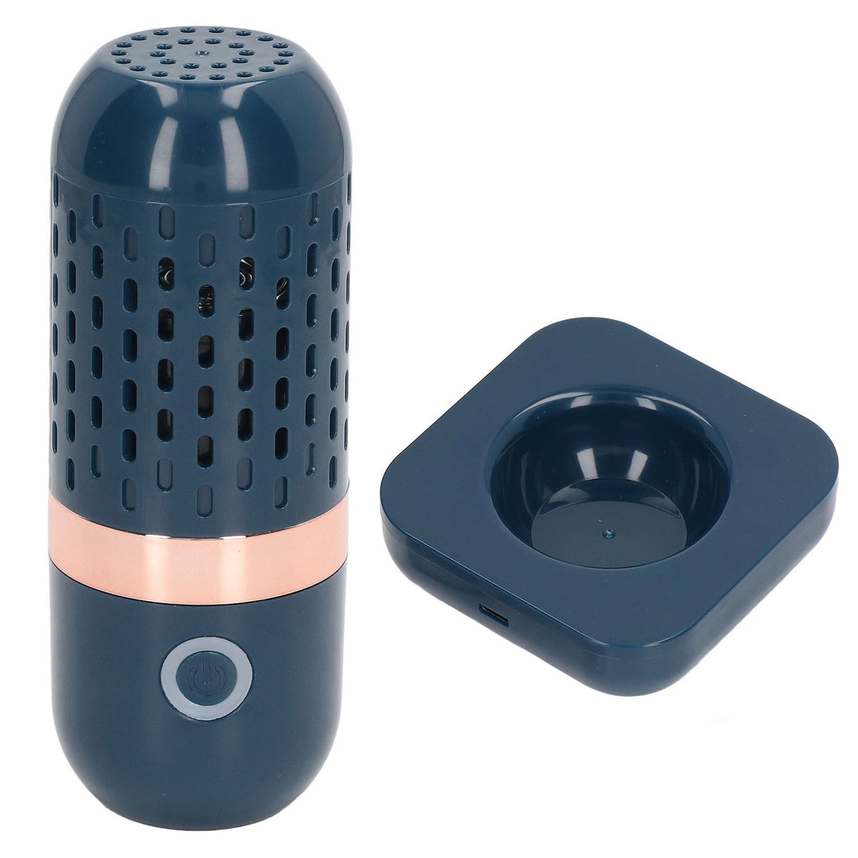 Automatic Vegetable Washing Machine Household Capsule Shape USB Charging Food Purifier for Fruits Rice Meat